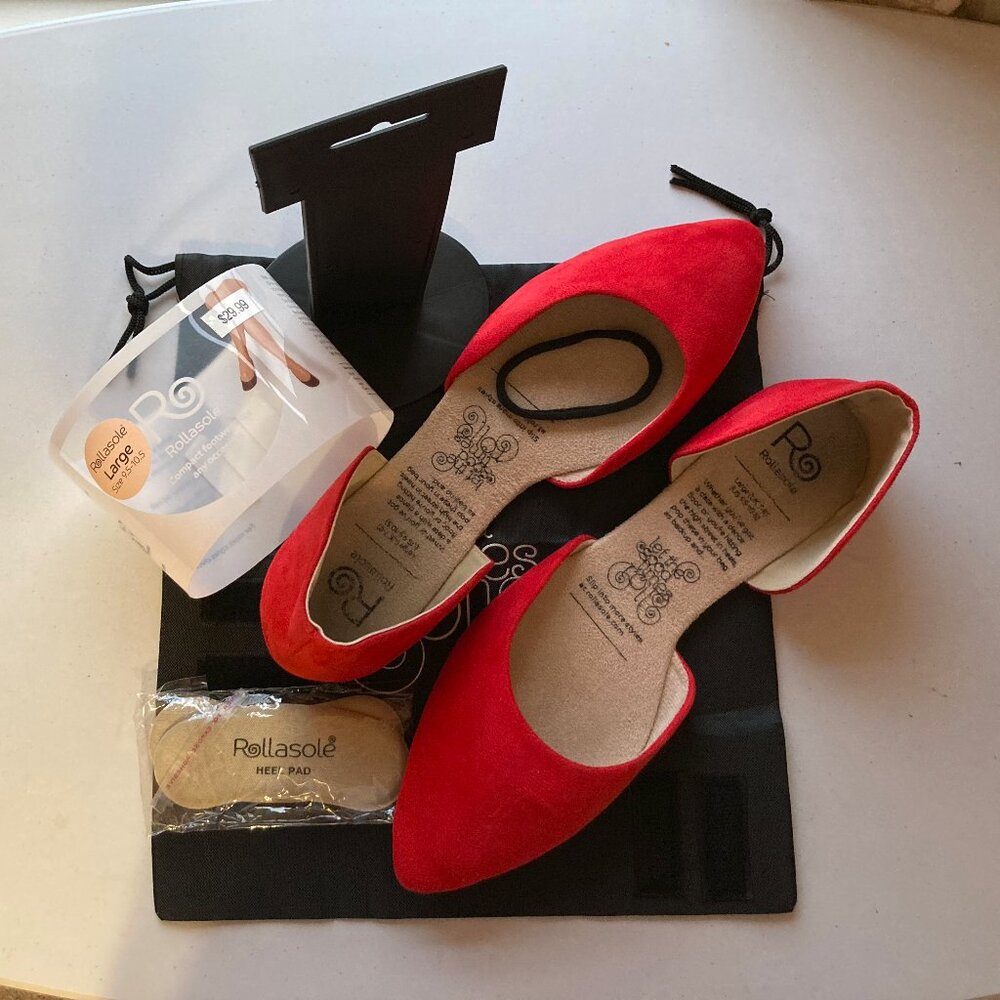 NEW Rollasole Compact Footware (Red)